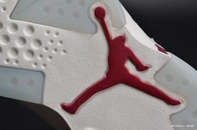 Cheap Maroon Jordan Retro Air 384664-116 6 white 0714